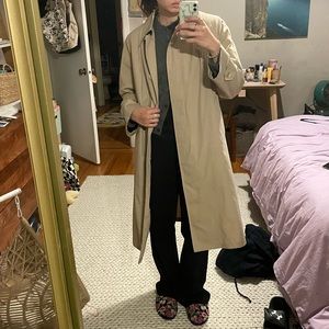 Vtg London fog trench coat
